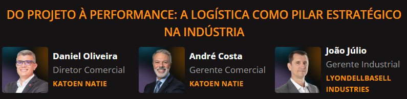 Katoen Natie no fórum ILOS: Engenharia e logística em sinergia